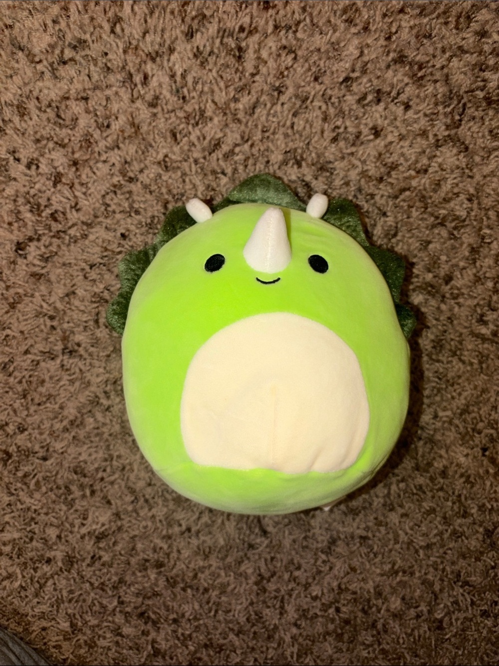 Squishmallows Tristan the Triceratops Green Dinosaur 5"